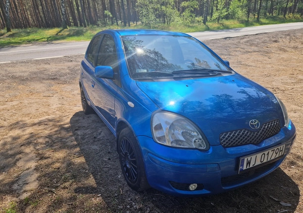 Toyota Yaris cena 7900 przebieg: 260000, rok produkcji 2003 z Piła małe 352